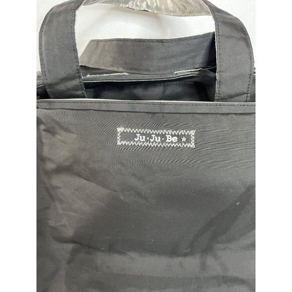 Ju-Ju-Be Black Diaper Bag With Multiple Pockets Compartments For Baby Essentials - Picture 7 of 13